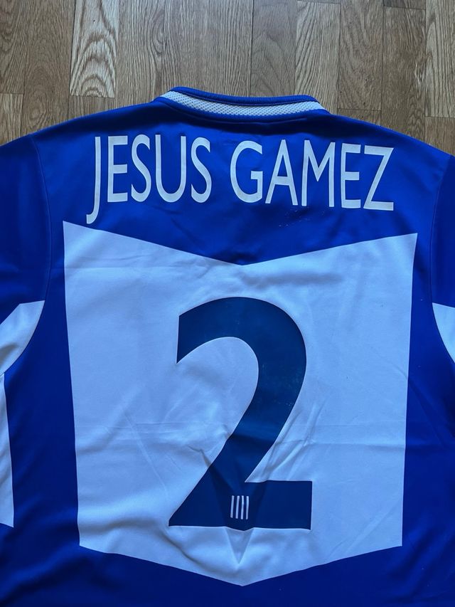 Camiseta Match Worn Jesús Gámez Málaga CF 2005/06