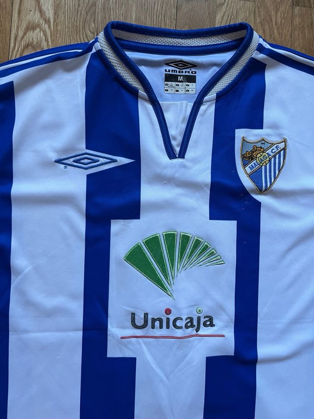 Camiseta Match Worn Jesús Gámez Málaga CF 2005/06