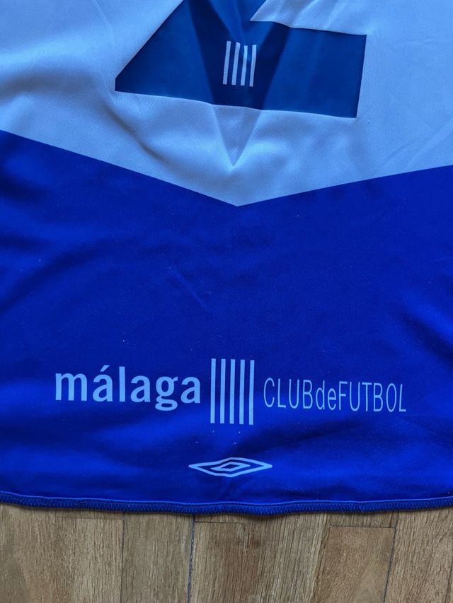 Camiseta Match Worn Jesús Gámez Málaga CF 2005/06