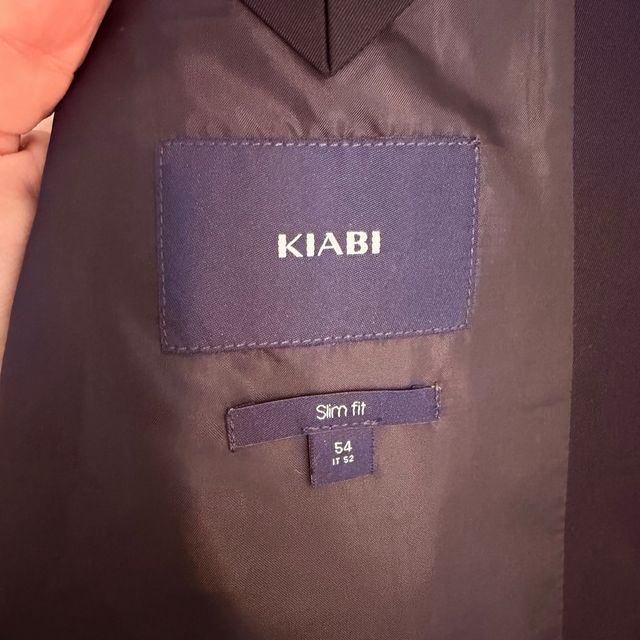 Chaqueta de traje negra