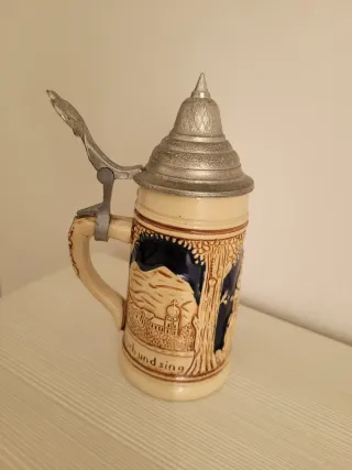 Boccale birra tedesco King fatto a mano