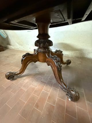 Antico Tavolo Inglese Palissandro 1866