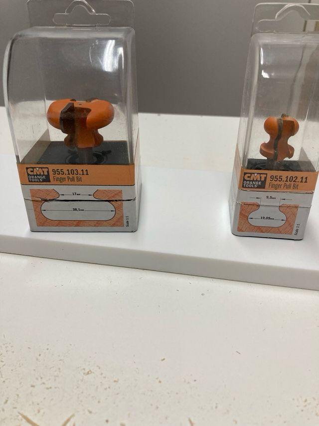 2 fresas para hacer uñeros