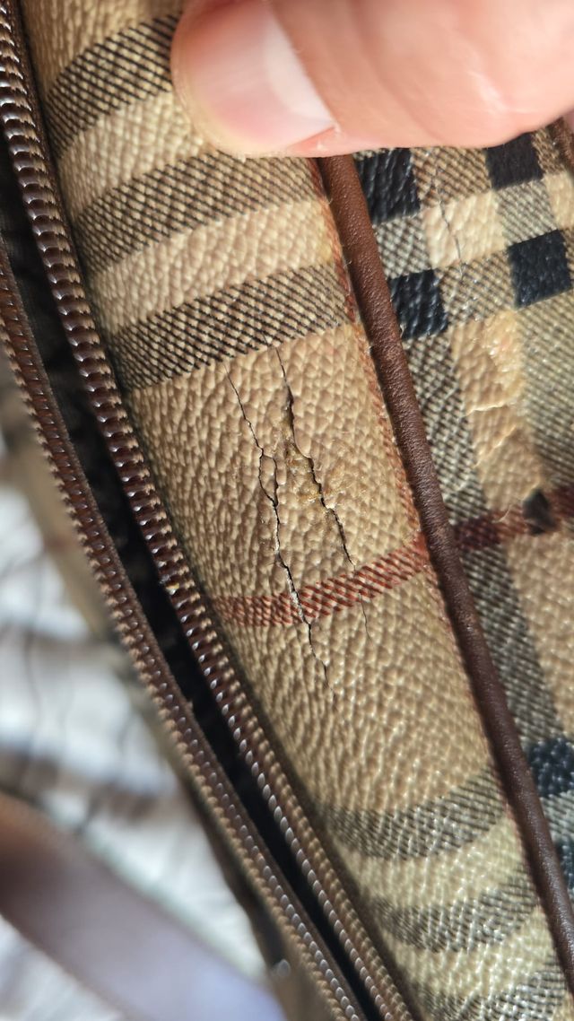 Borsa Burberry a tracolla tartan