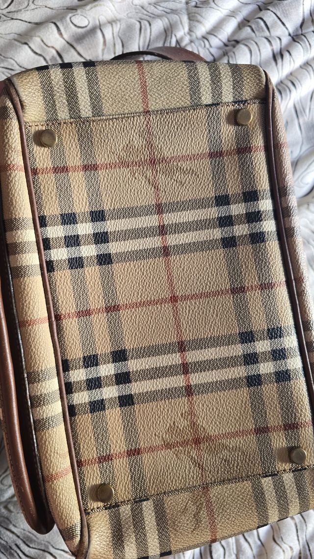Borsa Burberry a tracolla tartan