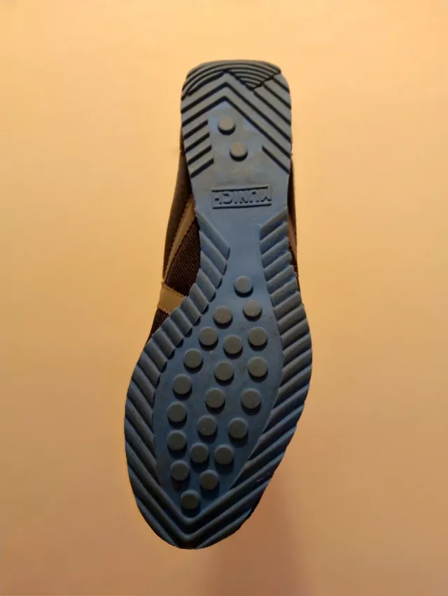 Zapatillas Munich Azul Marino y Naranja