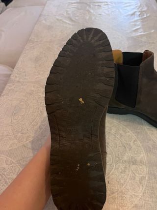 Botines Serraje Hombre Zara Marrones