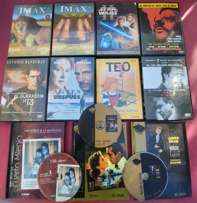 Lote 19 DVDs Películas Varias