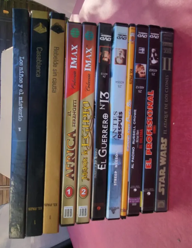 Lote 19 DVDs Películas Varias