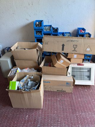 Lote material eléctrico profesional