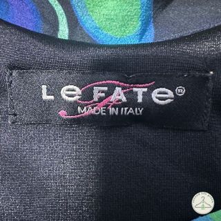 VD1.12 Vestito Le Fate in pura seta fantasia geome