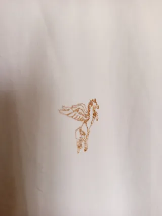 Camisa Zara Blanca Talla M