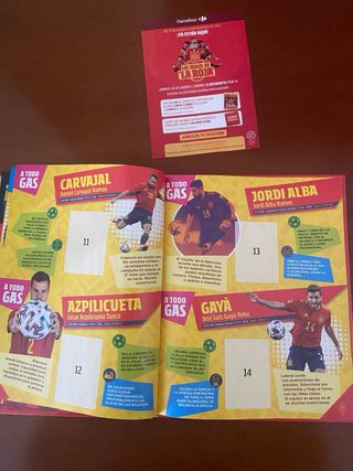 Colección completa La Roja 73 cromos +album+guia