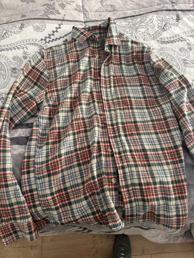 Camicia a quadri invernale