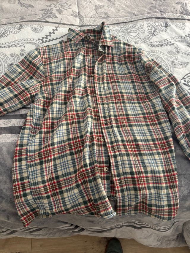 Camicia a quadri invernale