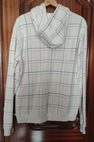 Sudadera Billabong Cuadros Azul y Blanco