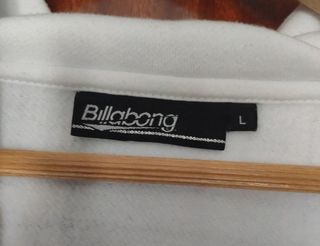 Sudadera Billabong Cuadros Azul y Blanco