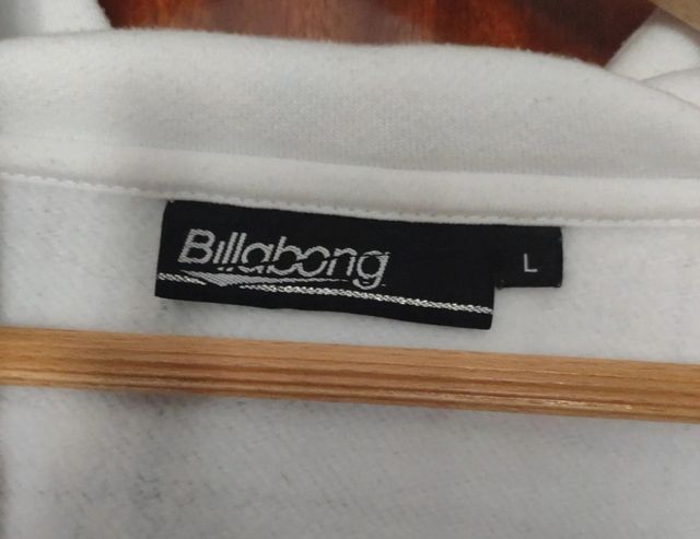 Sudadera Billabong Cuadros Azul y Blanco