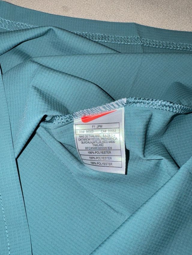 Camiseta Nike Trail Manga Corta Color Teal