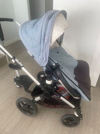 Bugaboo Fox Azul + Manta + Patinete