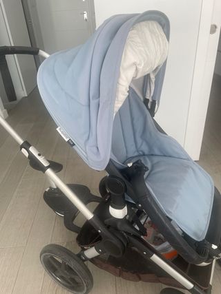 Bugaboo Fox Azul + Manta + Patinete