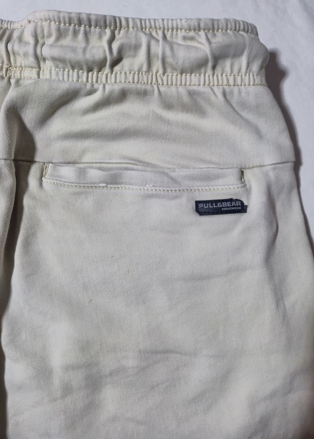 Joggers Pull&Bear beige talla S
