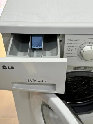 Lavadora LG Direct Drive 8kg
