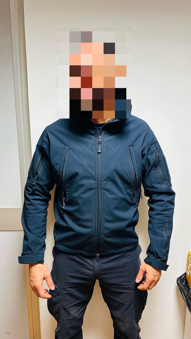 Giacca Softshell SBB Blu