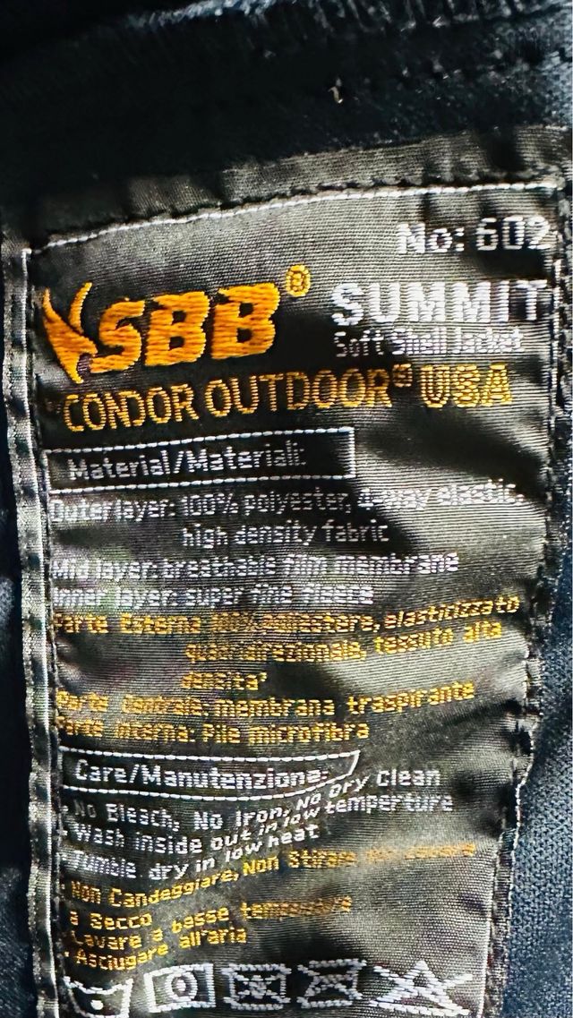 Giacca Softshell SBB Blu