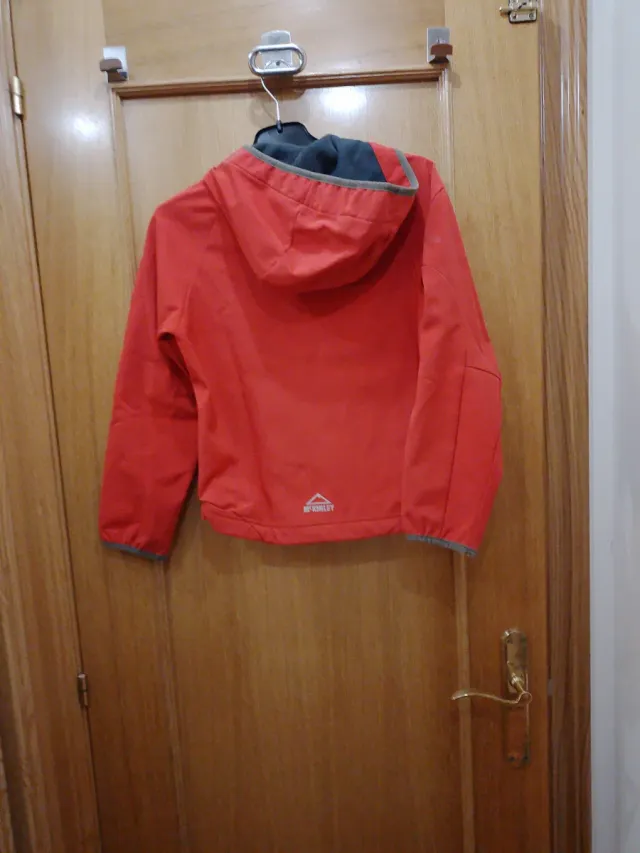 Chaqueta polar McKinley niño 10 años roja