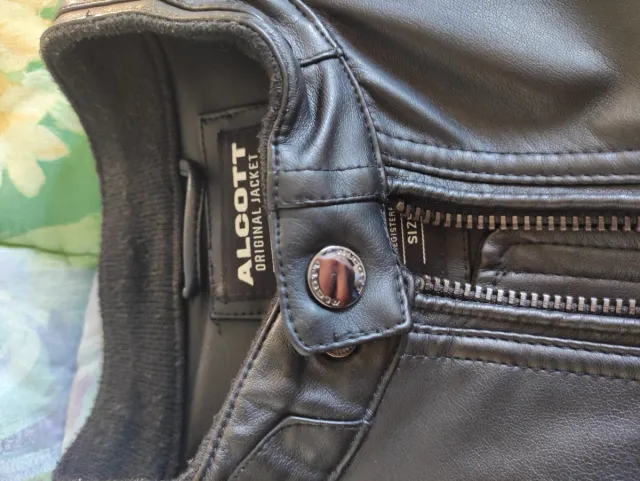 Giubbotto biker uomo ALCOTT nero