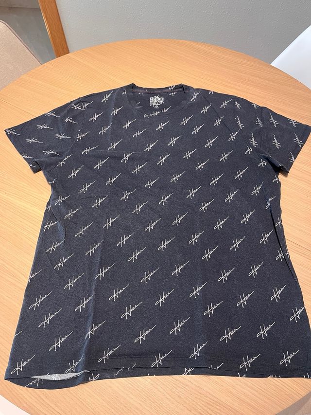 Camiseta Hollister Negra Talla M