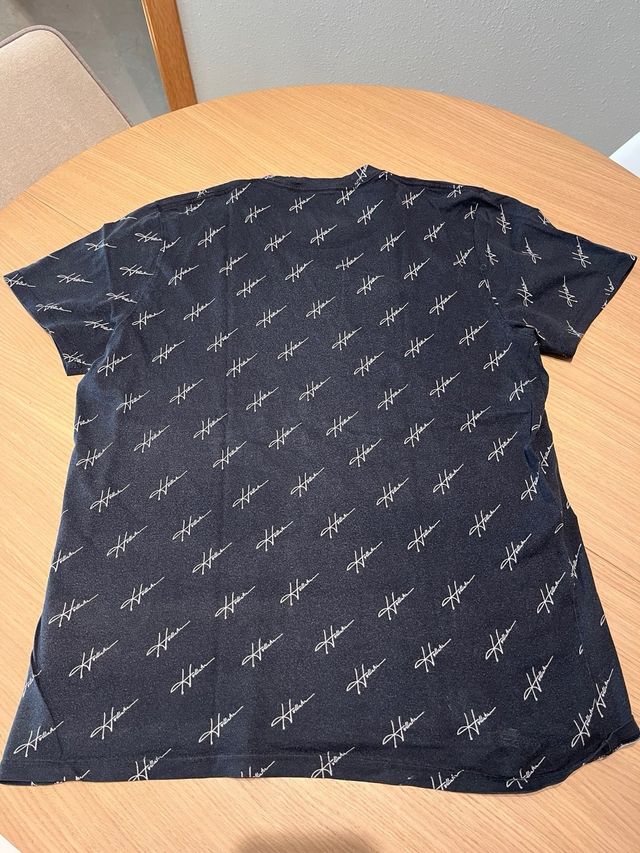 Camiseta Hollister Negra Talla M
