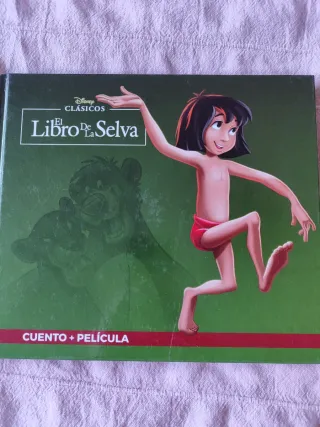 Libro de la Selva y Rey León Cuentos + DVD