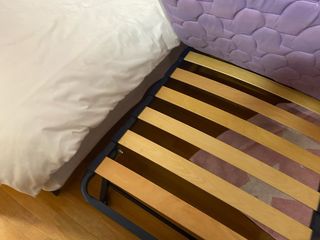 Somier Cama 90cm Madera y Metal