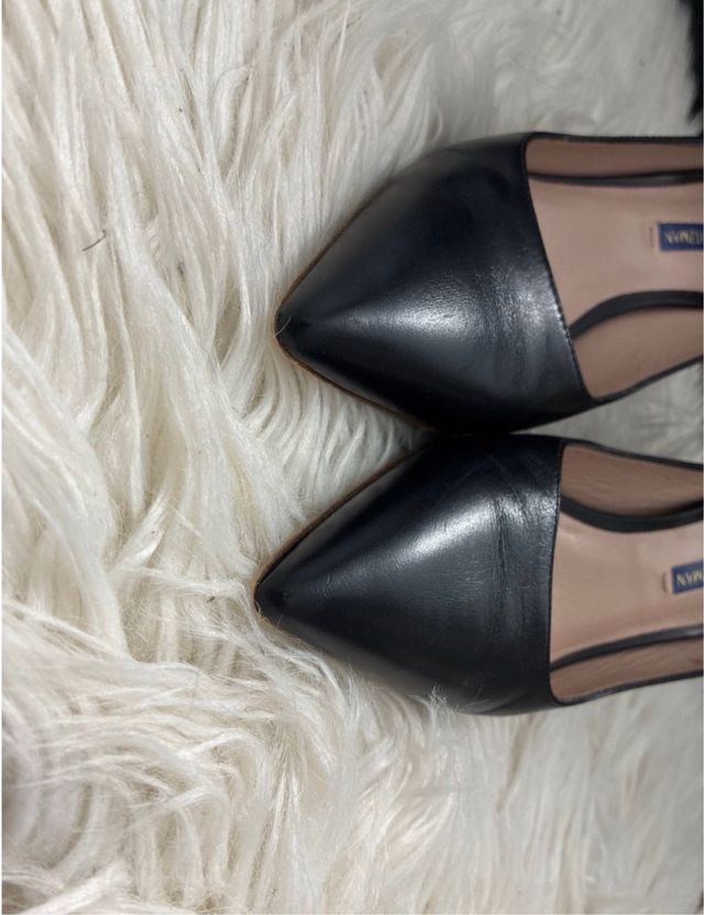 Salones STUART WEITZMAN negros tacón