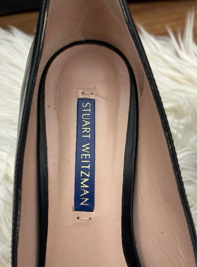 Salones STUART WEITZMAN negros tacón