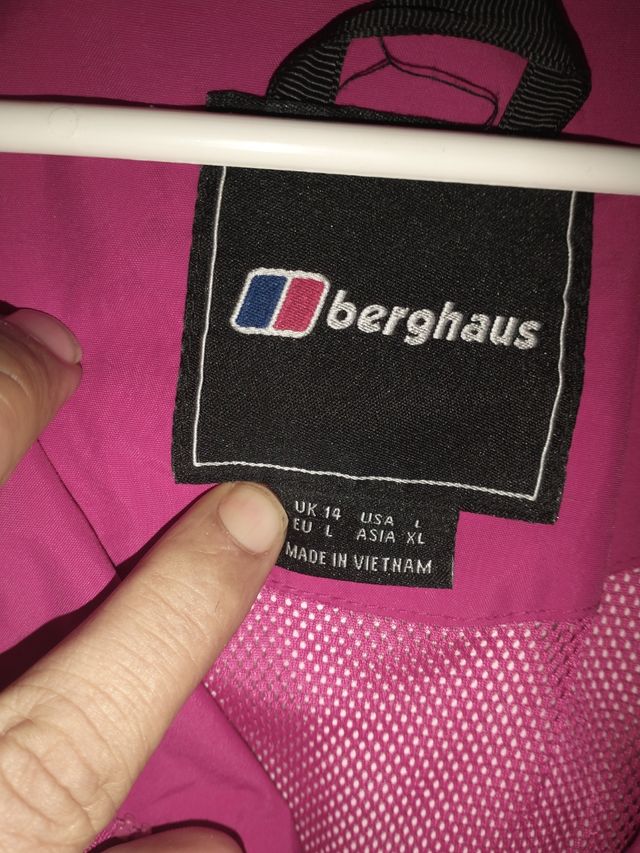 Chaqueta Berghaus Gore-Tex Rosa