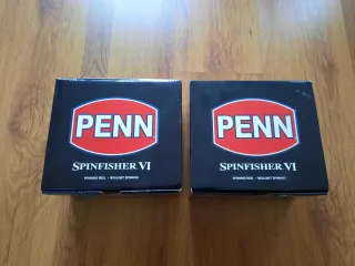 2 Carretes de Pesca Penn Spinfisher VI