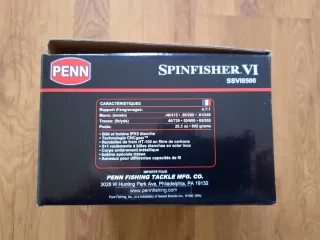 2 Carretes de Pesca Penn Spinfisher VI
