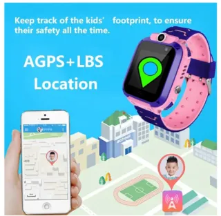 Reloj Smartwatch Azul y rosa