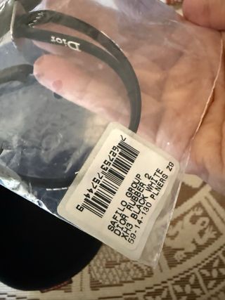 Gafas de sol Dior negras.