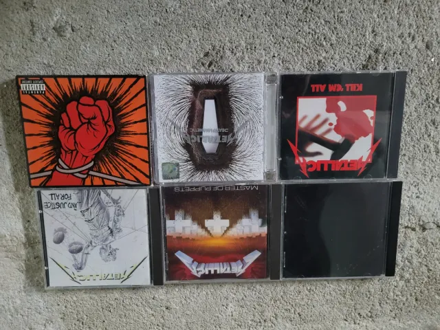 Vários CDs Metallica