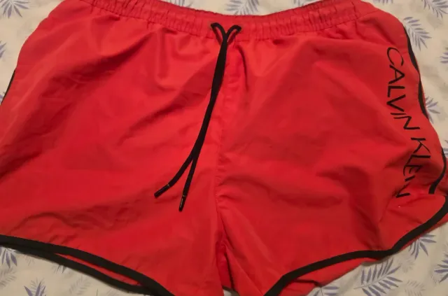 Bañador Calvin Klein Talla M Rojo