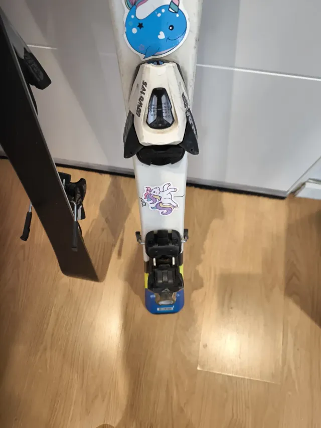 Esquíes infantis 100 cm para menino ou menina