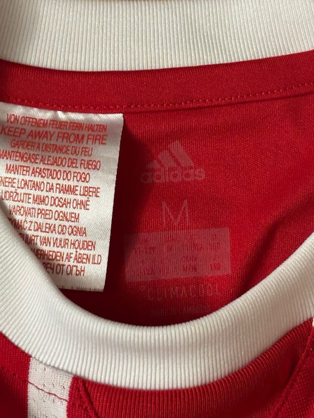 CAMISETA ADIDAS BAYERN MÚNICH TALLA M NIÑO 11/12