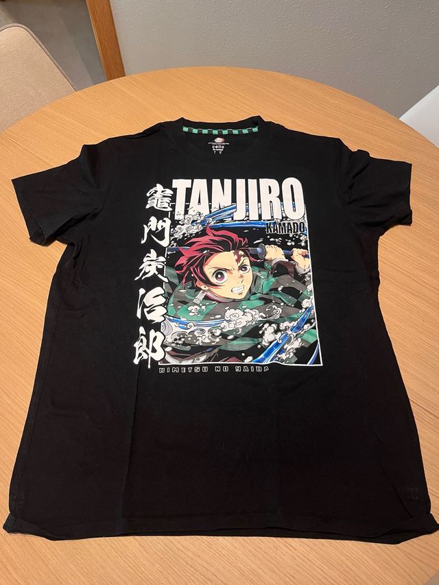 Camiseta Celio Tanjiro Kamado Anime Talla L