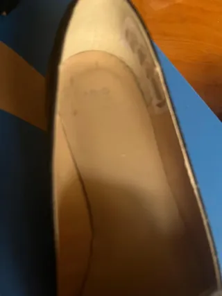 Zapatos Mango Talla 38 Negro Cocodrilo. Planos