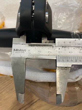 Manillar carbono bicicleta 76.5 cm