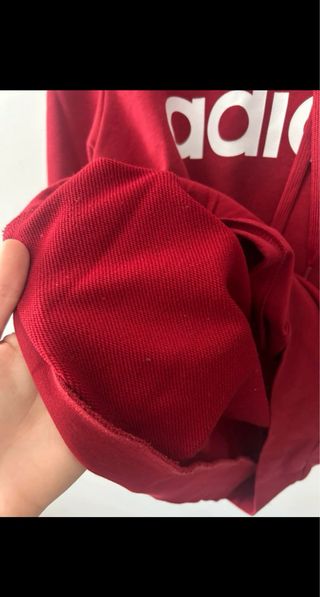 Sudadera Adidas Roja Talla S